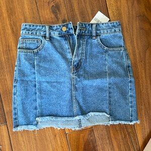 jean skirt size S